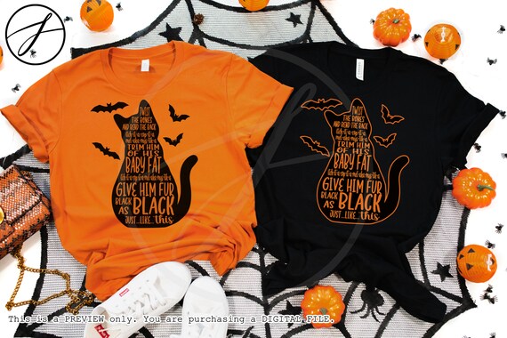 Pliez Ses Os Chat Noir Binx Hocus Pocus Svg De Etsy France