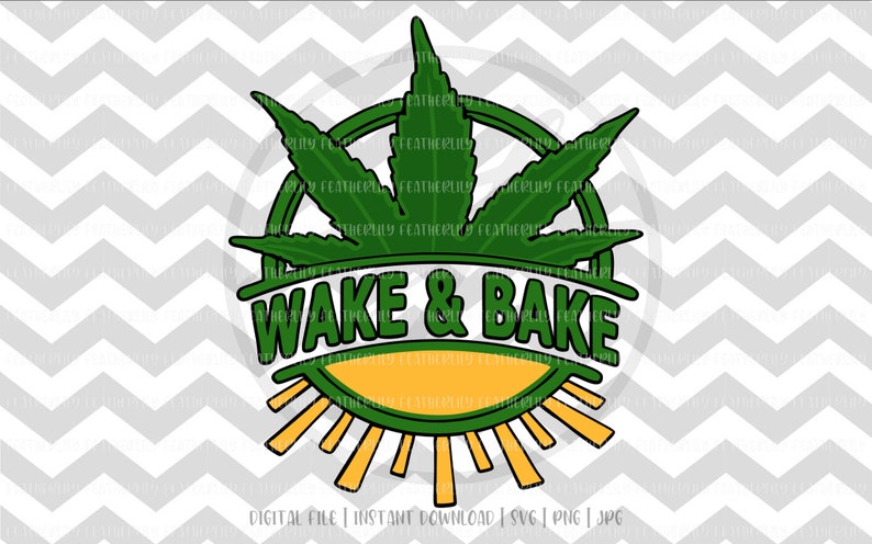 Download 420 Bundle Cannabis Stoner Wake Bake High | Etsy