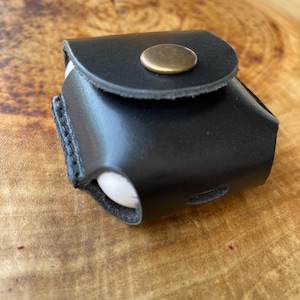Personalized Genuine leather airpods case ( airpods 1-2)