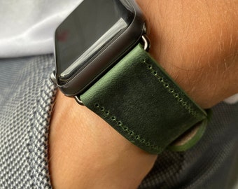 【LLOYD】Vintage Epsong Leather Apple Watch Strap 38/40/41 LLOYD】Vintage Epsong Leather Apple Watch Strap 38/40/41