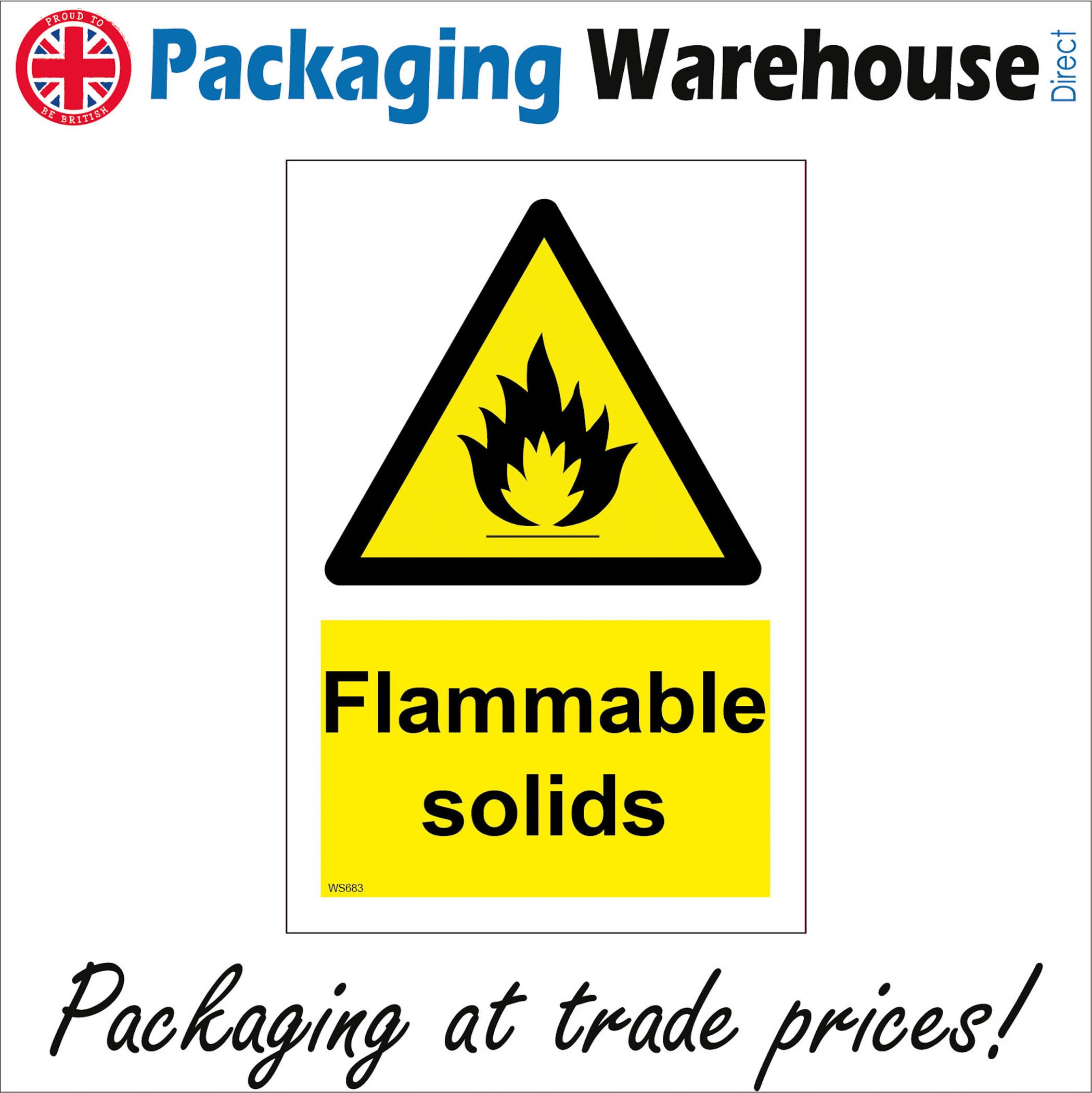 Flammable Solid Symbol