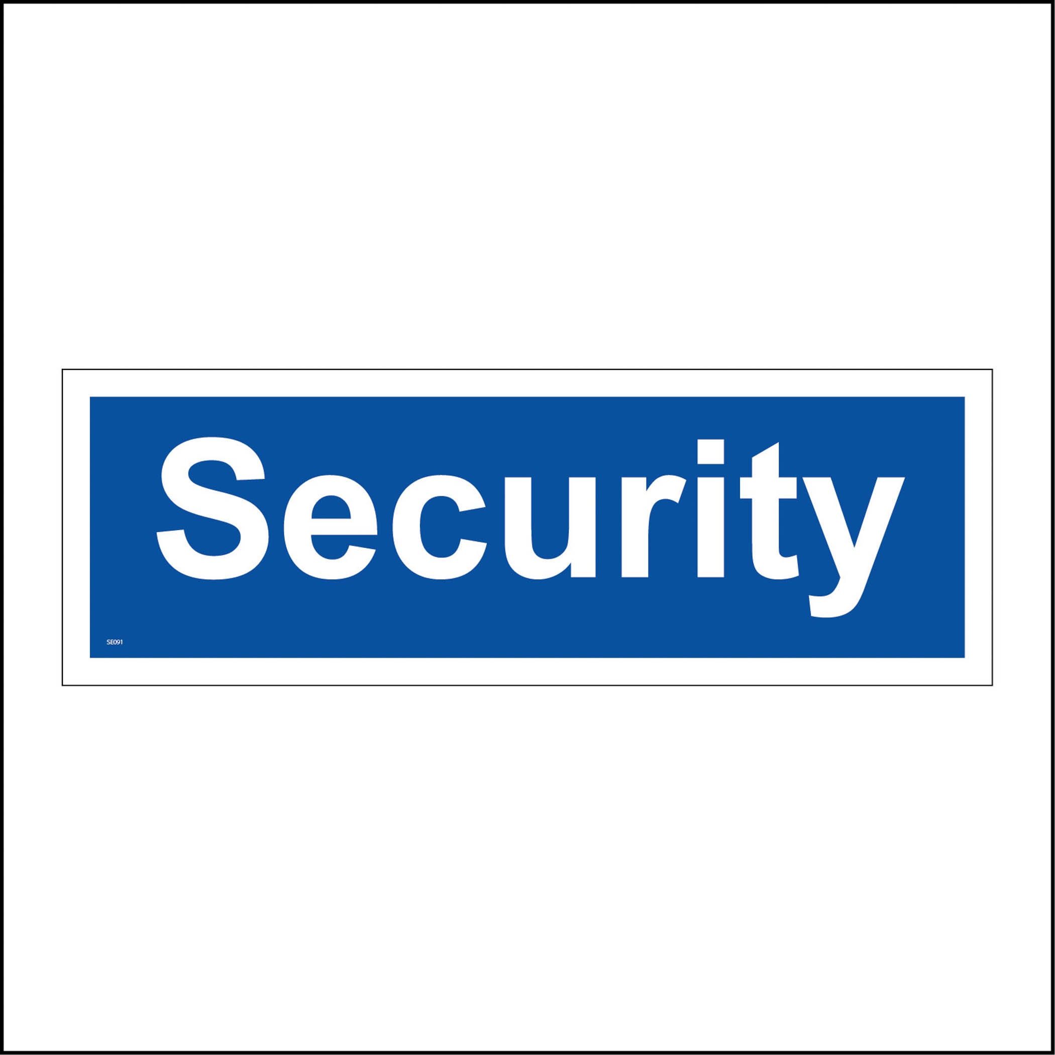 SE091LL Security Sign Office Door Plaque Guard Doorman Etsy UK