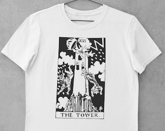 The Tower Tarot Card Shirt