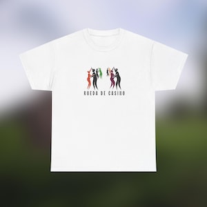 Camiseta de baile Rueda de Casino, camiseta de baile de salsa, camiseta de baile cubano, ropa de fiesta de baile latino, camiseta de Rueda de Casino