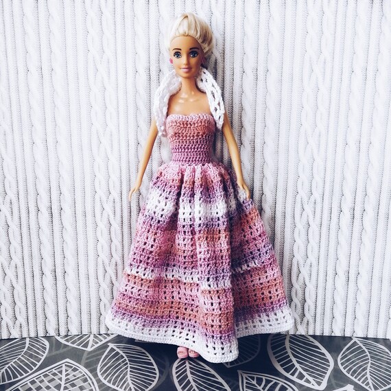 barbie and clothes set