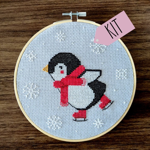 Baby Owl Skater Cross Stitch Kit Baby Owl Skater Cross Stitch Kit