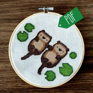 Otter Cross Stitch 