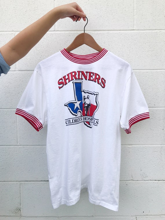 Vintage Texas Shriners Ringer Tee (Men's Medium)