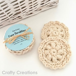 Round Face Scrubby Crochet Pattern