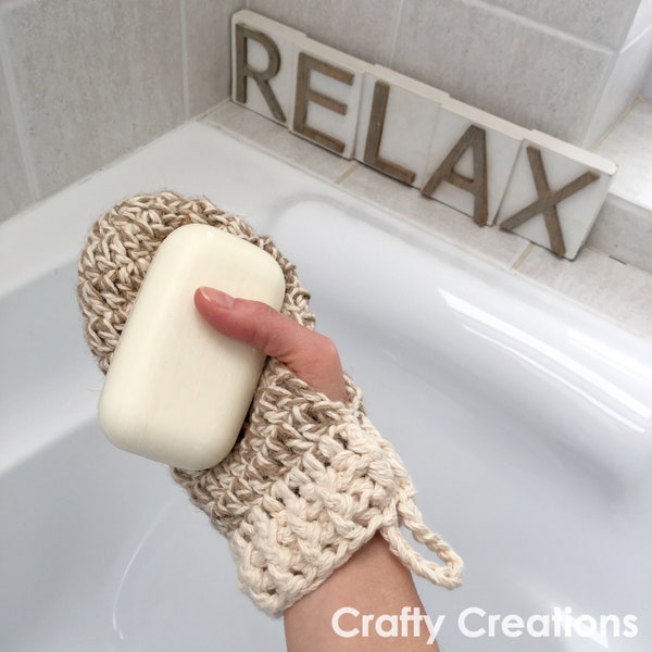 Exfoliating Mitten Crochet Pattern