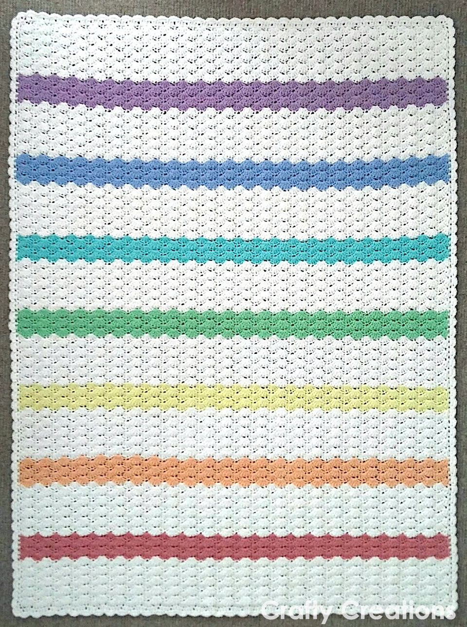 40 Rainbow Crochet Patterns to Brighten Home Decor, Gifts, and Everyday Accessories 8 Rainbow Baby Blanket and Beanies Crochet Pattern Bundle