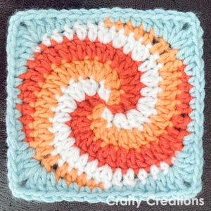 Candy Swirl Grandma Square