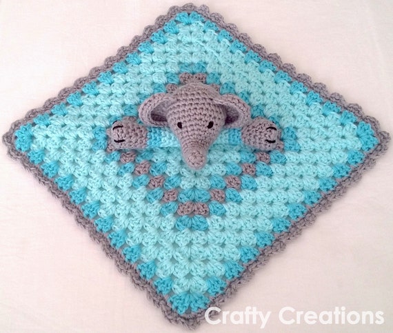 crochet security blanket