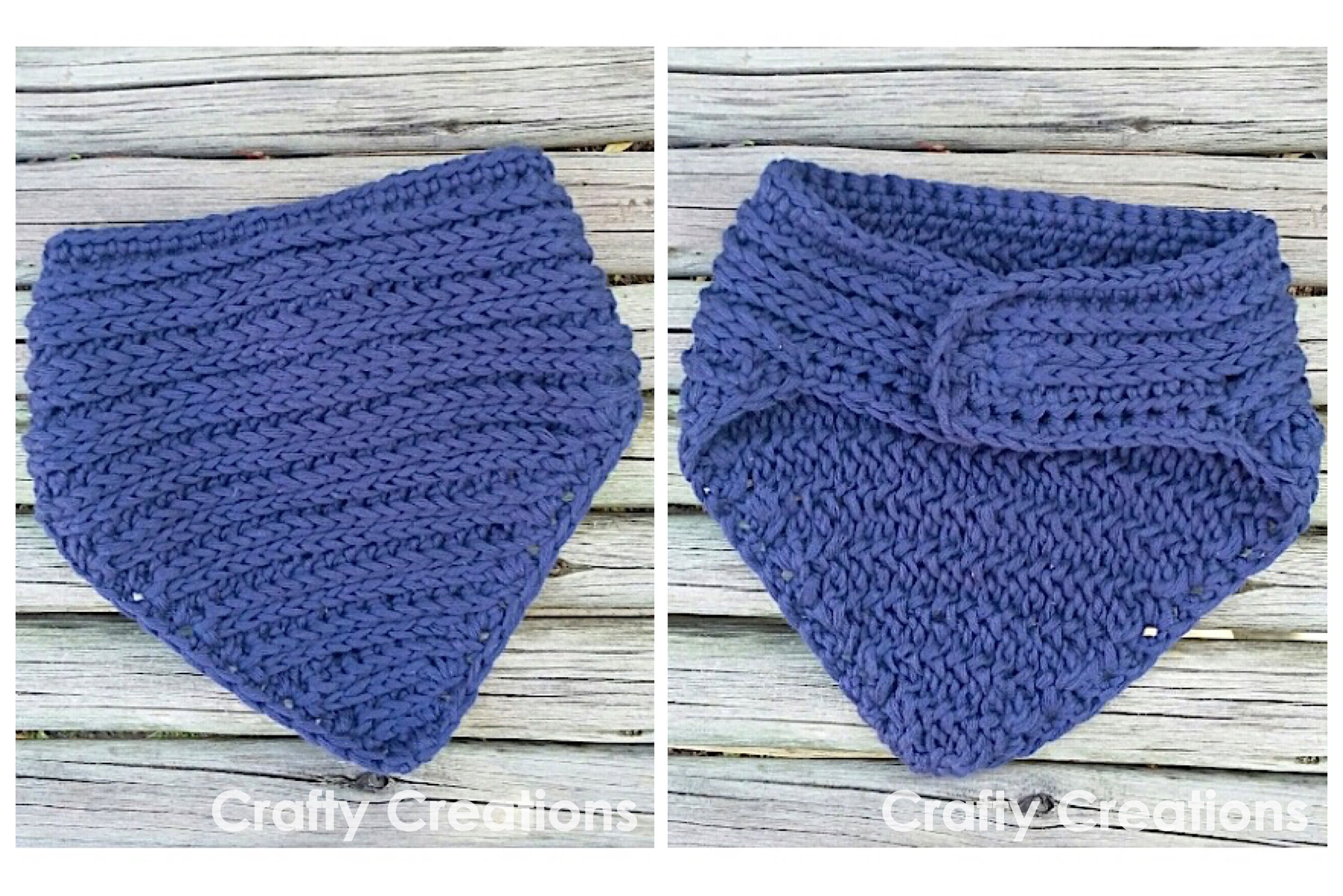 Bandana Baby Bib Crochet Pattern Etsy