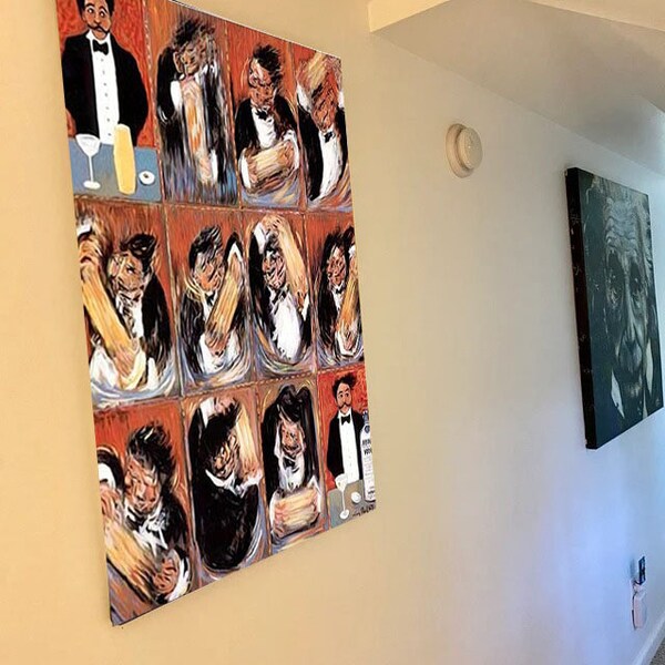 Guy Buffet Martini Print Etsy