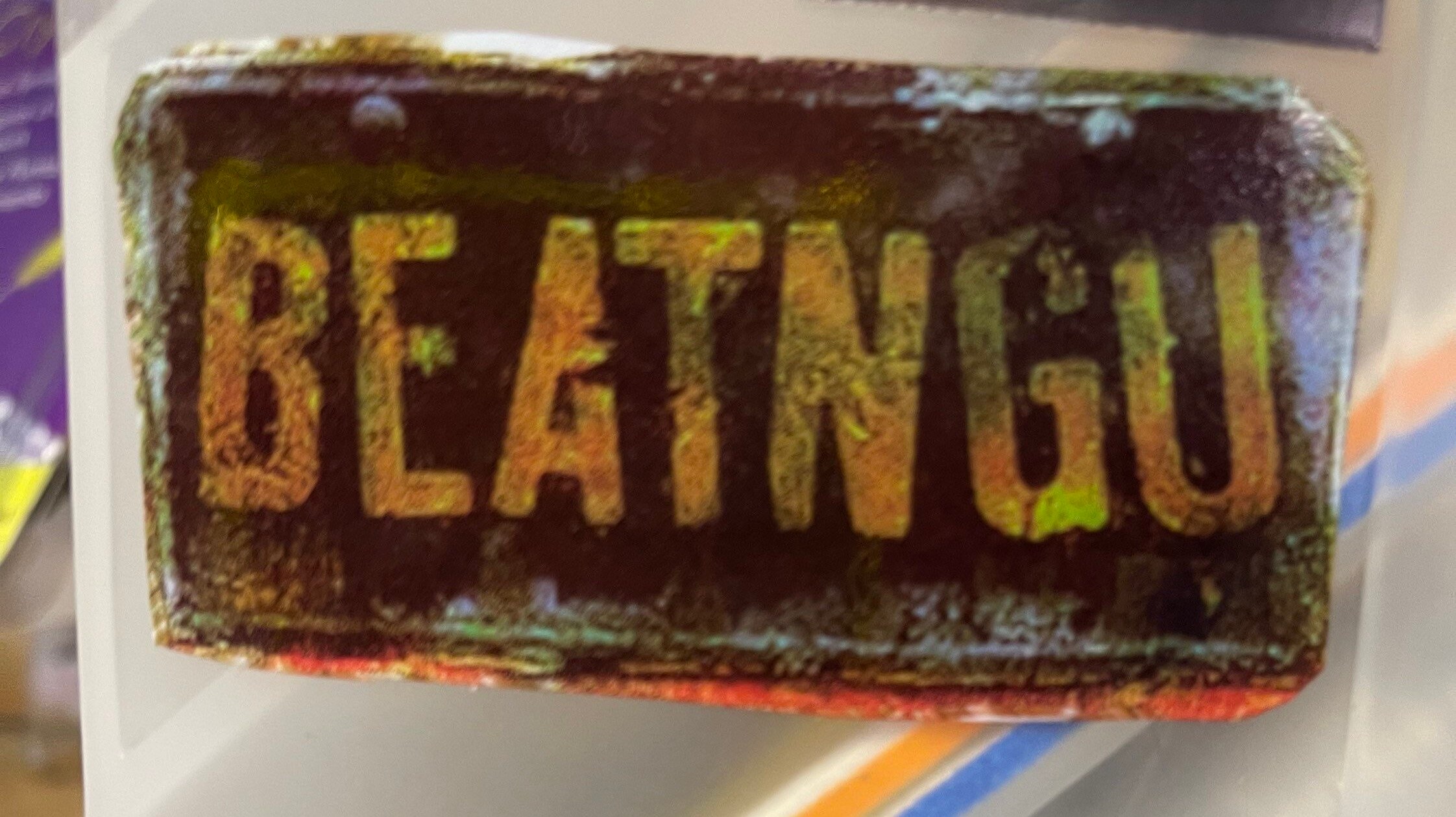 Jeepers Creepers license plate sticker Etsy