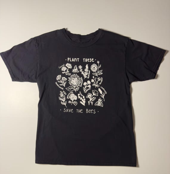 Plant These, Save the Bees Tee | Environmental Awareness Shirt