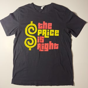 Maglietta The Price Is Right / Maglietta grafica con game show retrò