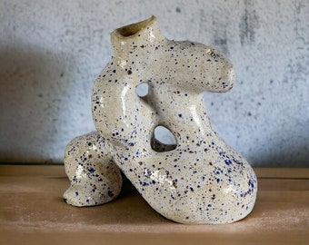 Handmade Crafts Sculpture. Abstract female form. Sculptural flower vase. Abstract sculptures. Interior designer. Art Statue Vase.