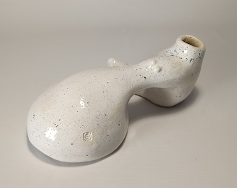 Nordic Abstract sculpture. Ceramic Female form Vase. Art Statue Vase. Torso sculpture vase. Nordic sculpture. Female Body Vase.