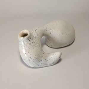 Nordic Abstract sculpture. Ceramic Female form Vase. Art Statue Vase. Torso sculpture vase. Nordic sculpture. Female Body Vase. image 2