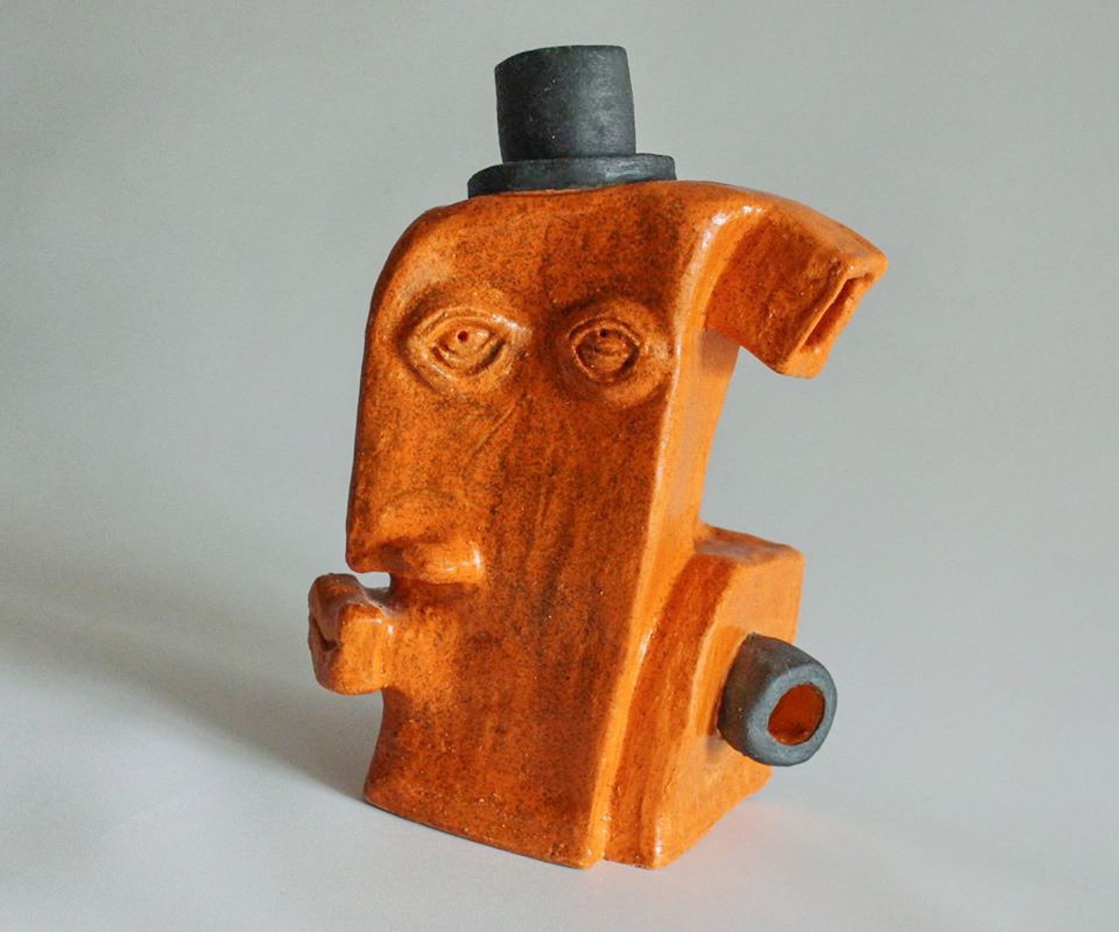 Stylish Woman Head Vase. Creative Face Head Vase. Lady Head Etsy