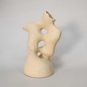 Abstract female form vase. Sculptural flower vase. Abstract sculptures. Interior designer. Ceramic Female form Vase. Art Statue Vase.