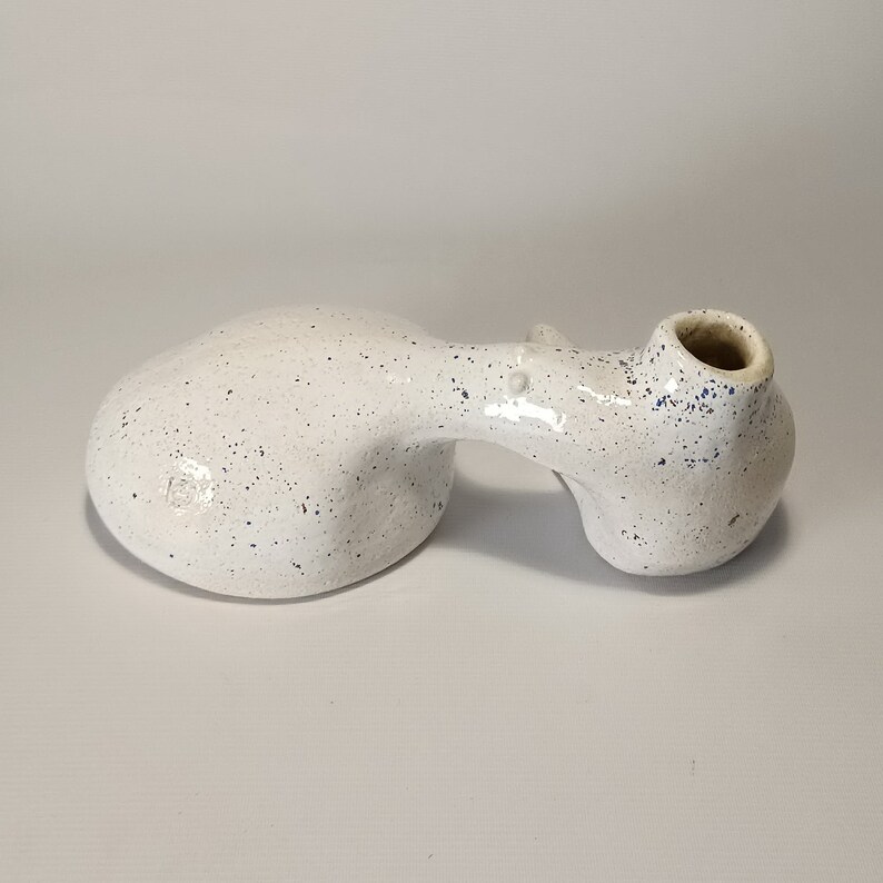Nordic Abstract sculpture. Ceramic Female form Vase. Art Statue Vase. Torso sculpture vase. Nordic sculpture. Female Body Vase. image 5