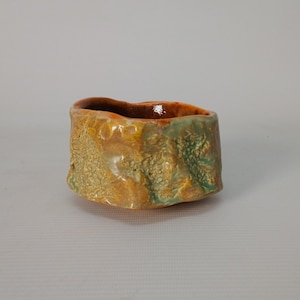 Handmade Ceramic Matcha Bowl: Wabi Sabi Teaware