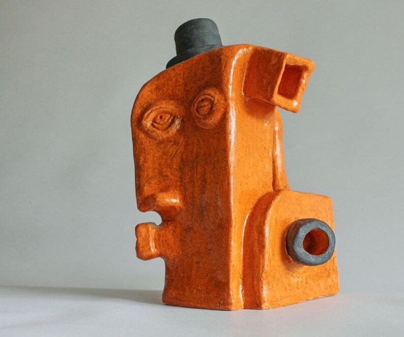 Stylish Woman Head Vase. Creative Face Head Vase. Lady Head Etsy