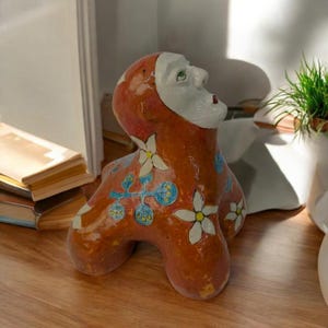 Fireclay Mythical Creature Sculpture: Quirky Home Decor