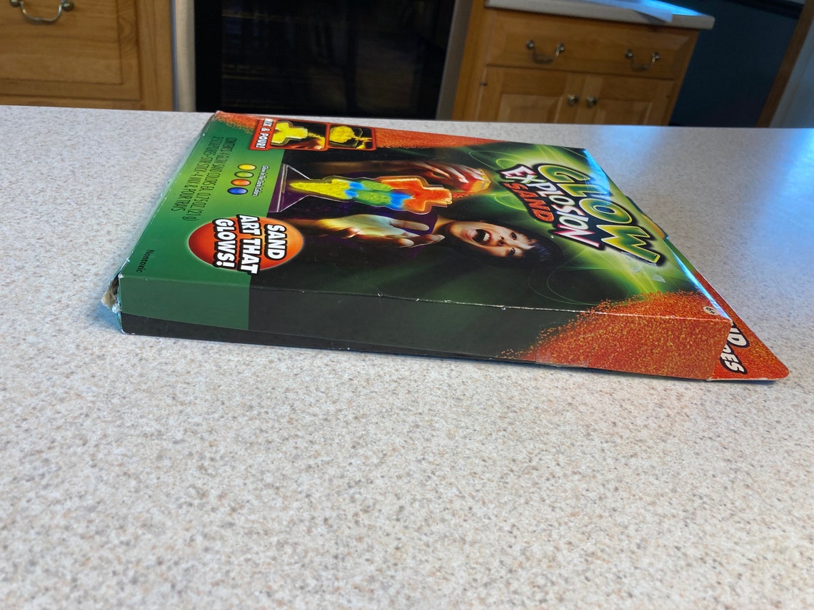 Crayola Glow Explosion sand sculptures set never opened. | Etsy