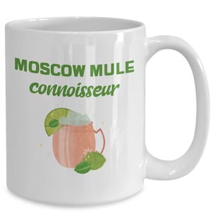 Handmade Ceramic Moscow mule connoisseur cocktail lovers mug