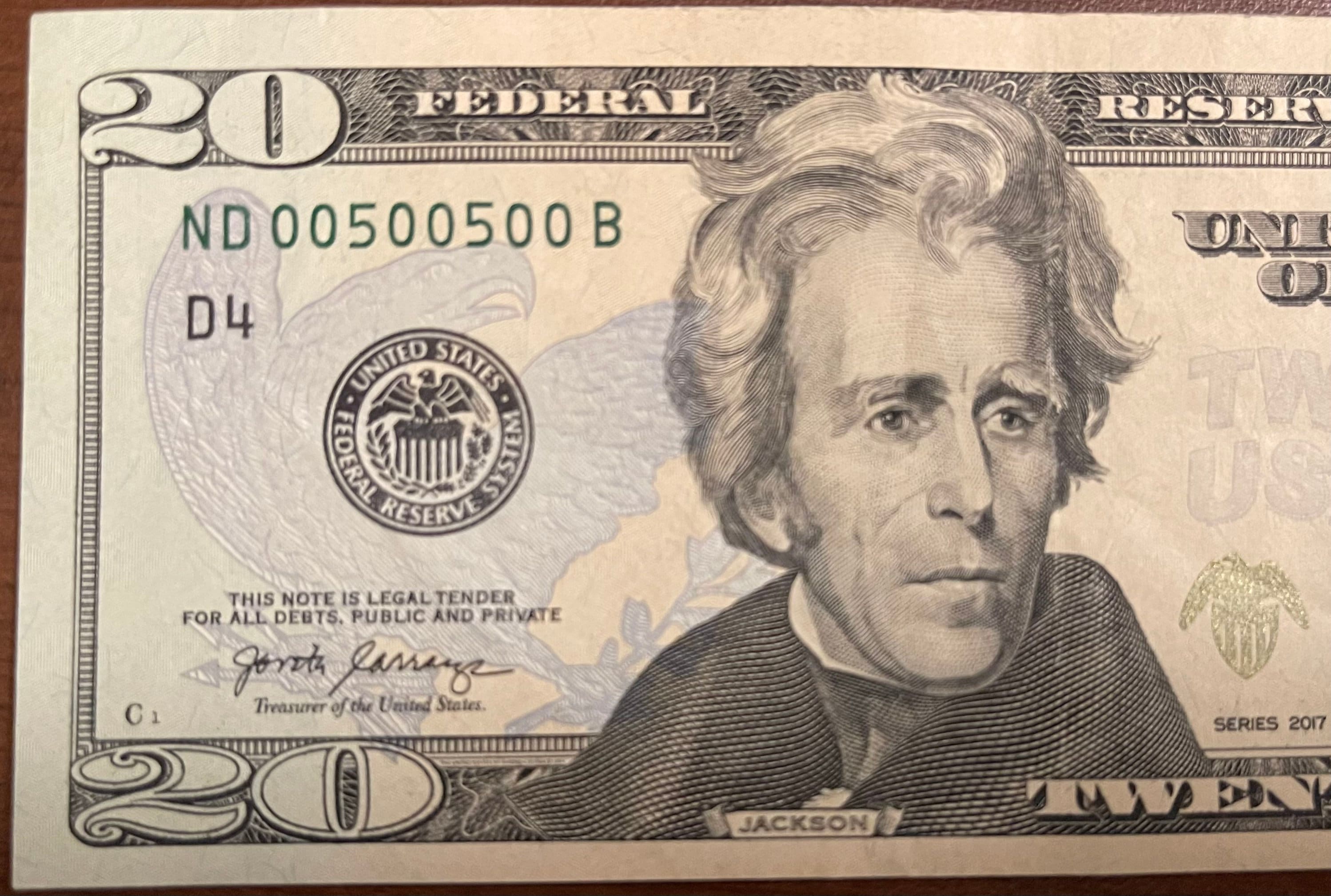 1995 10 Dollar Bill - oxg035k