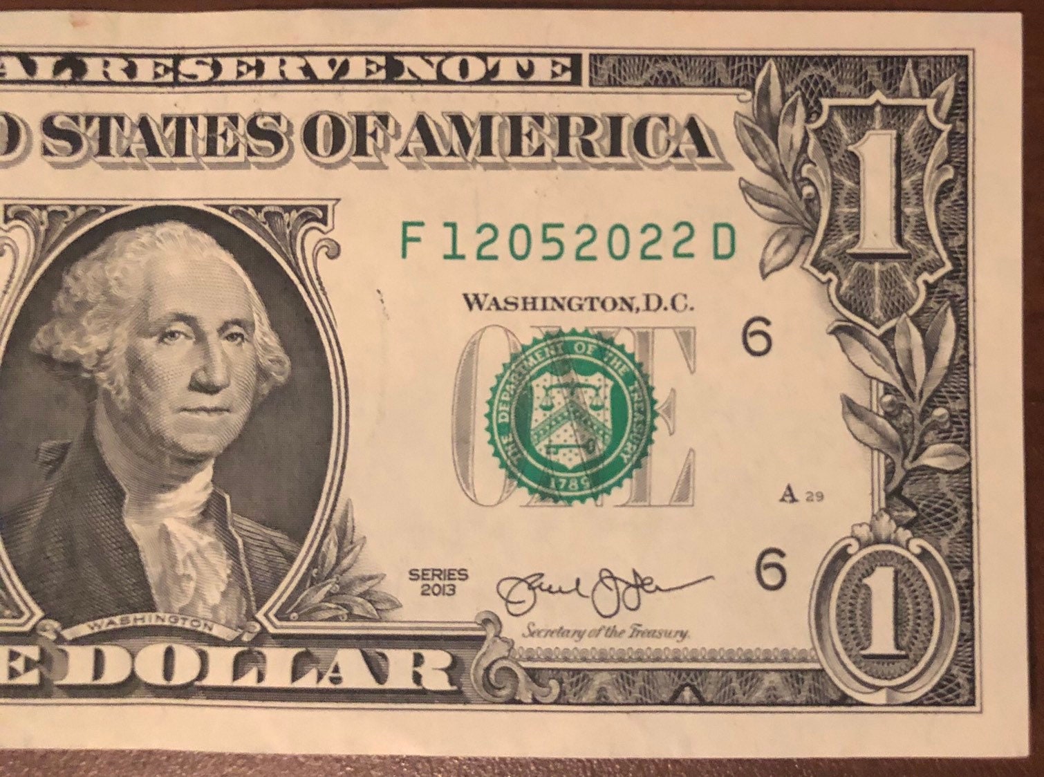 1 American Dollar banknote - Exchange yours for cash today