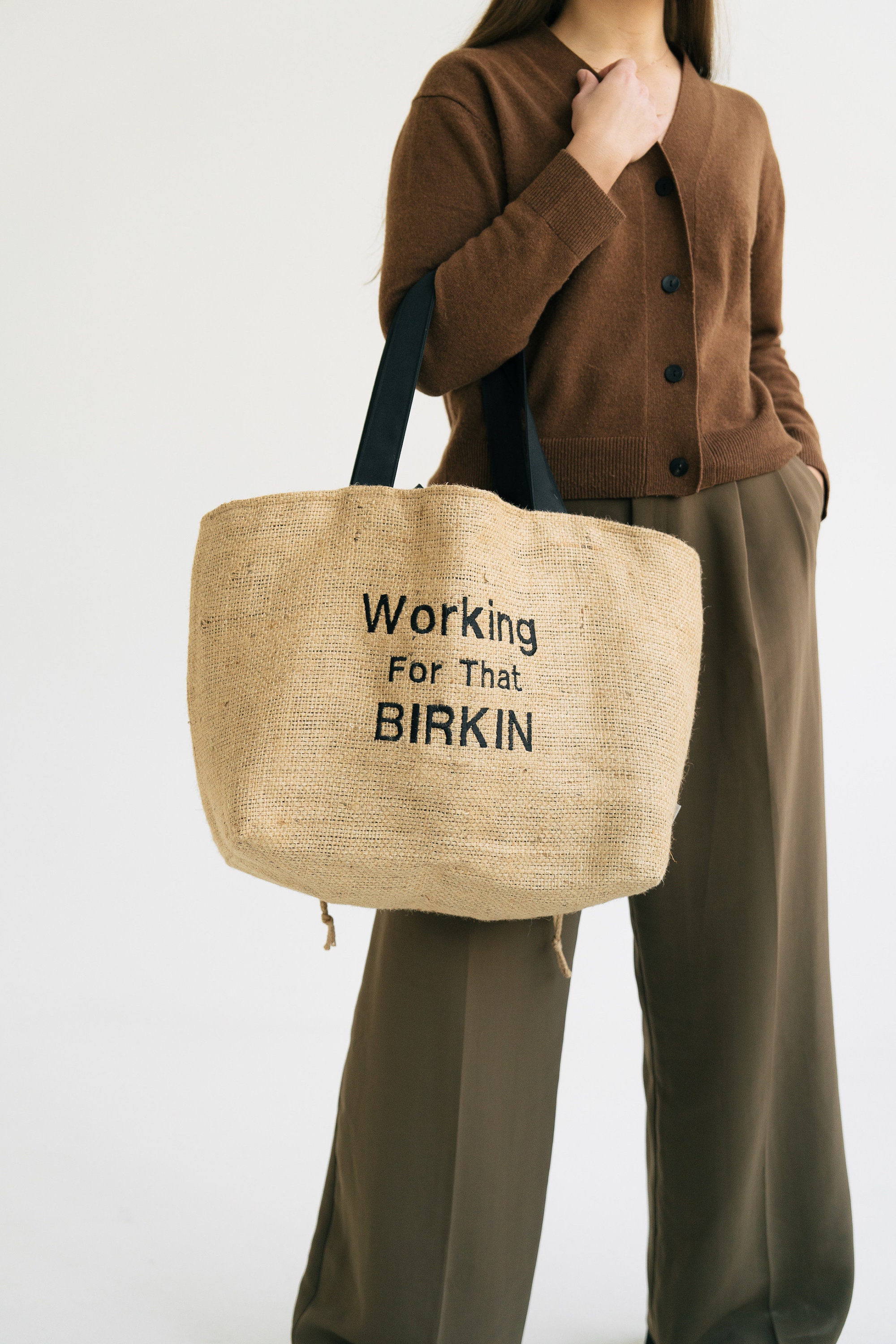 Chanel burlap bag hotsell