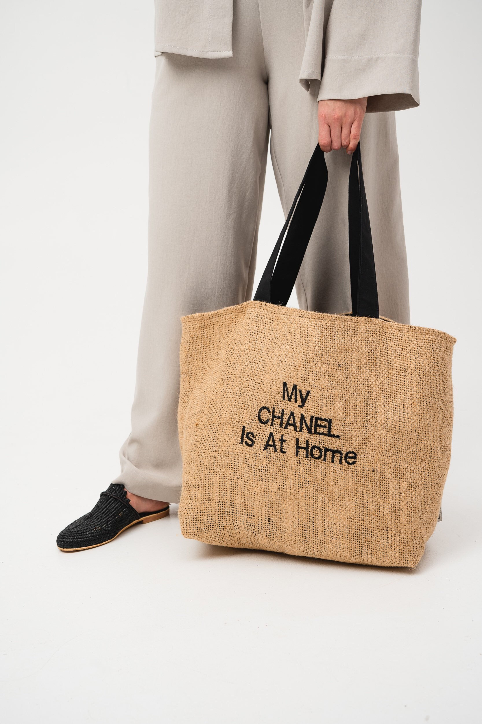 Chanel Jute Bag - Etsy Chanel Jute Bag - Etsy