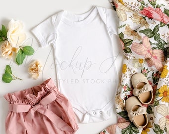 Baby Girl Mockup Etsy