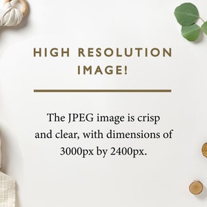 May include: A white background with text that reads "HIGH RESOLUTION IMAGE!" and "The JPEG image is crisp and clear, with dimensions of 3000px by 2400px."