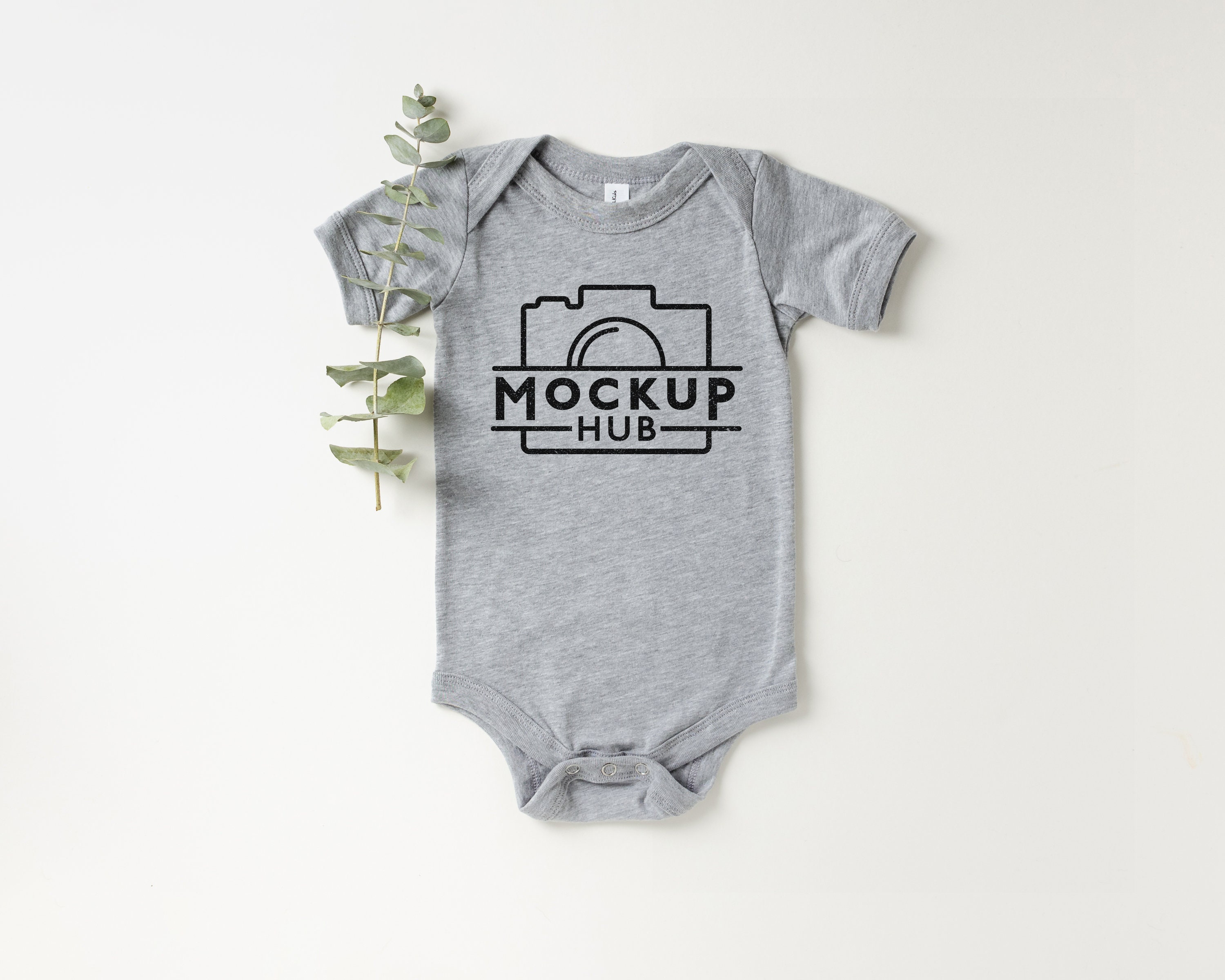 Bella Canvas 100B Yellow Mockup Baby Girl Bodysuit Mockup Baby Toddler Mockup One Piece Mockup Baby Boy Flat Lay