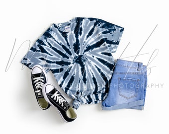 Colortone Tie-Dye Mockup | CD110 Twist Black | Tshirt Mockup | Tie Dye Mockup | Zomermockup | Strandmockup | Groovy Mockup | Hippie Mockup
