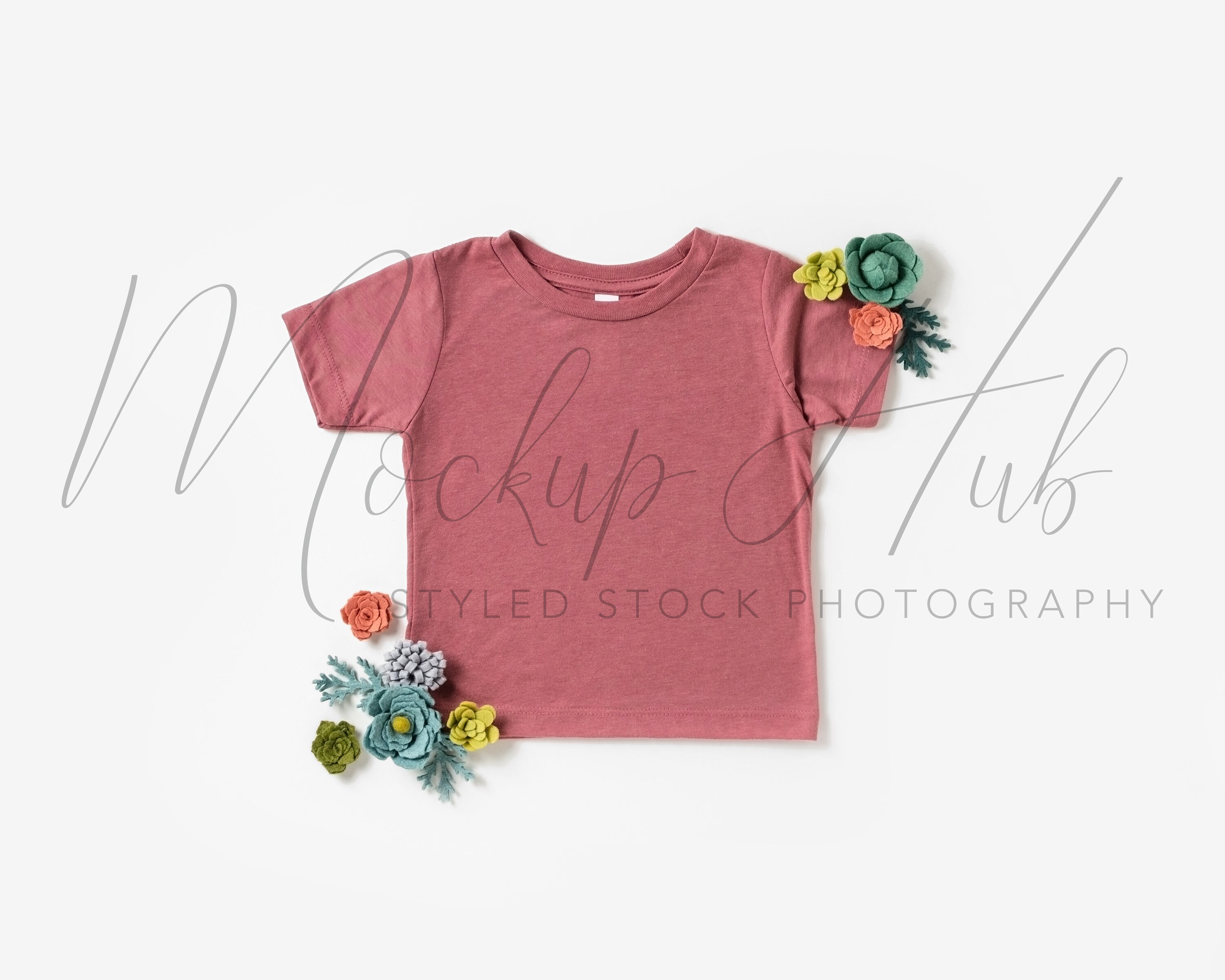 Bella Canvas 3413b Mauve Kids Tshirt Mockup Toddler Mockup Etsy