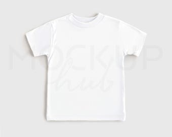 Bella Canvas 3001T Mockup Weiß | Geschlechtsneutral | 3001 Shirt Mockup | Kleinkind Tshirt Mockup | Bella Leinwand Mockup | Kinder Mockup | Boho