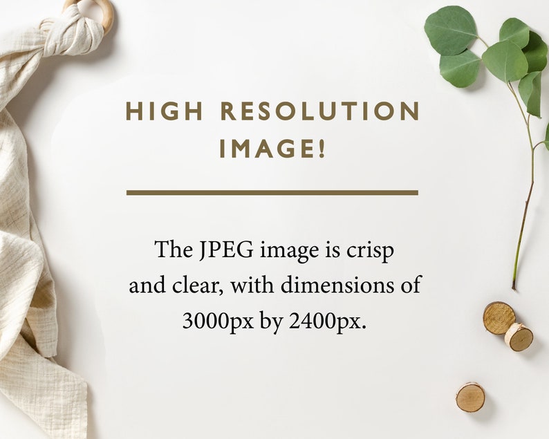 May include: A white background with text that reads "HIGH RESOLUTION IMAGE!" and "The JPEG image is crisp and clear, with dimensions of 3000px by 2400px."