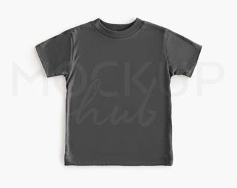 Bella Canvas 3001T Mockup Asphalt | Gender Neutral | Shirt Mockup | Toddler Tshirt Mockup | Bella Canvas Mockup | Kids Mockup