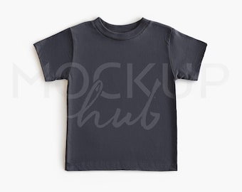 Bella Canvas 3001T Mockup Dark Grey | Gender Neutral | 3001 Shirt Mockup | Toddler Tshirt Mockup | Bella Canvas Mockup | Kids Mockup