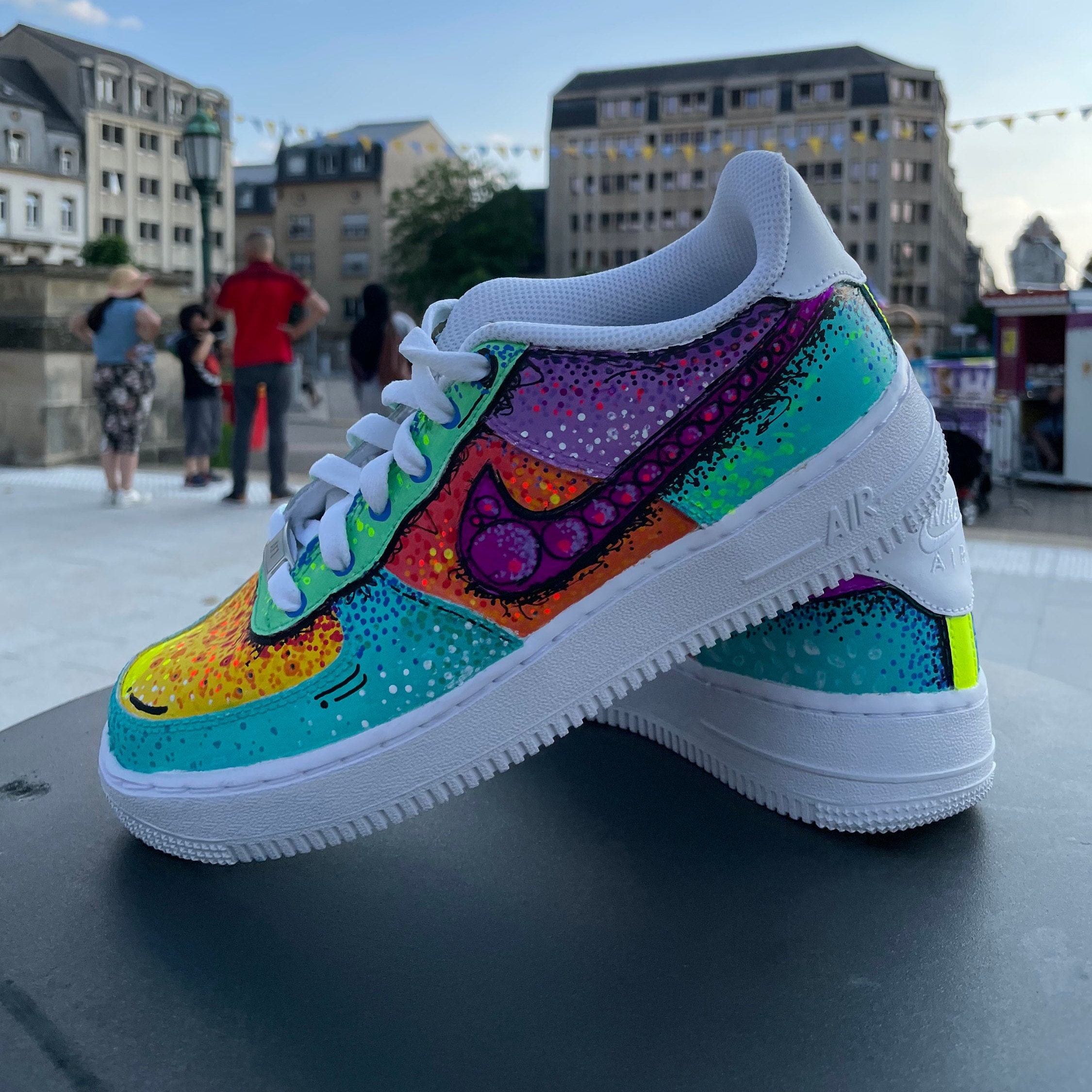 Nike Air Force 1 customized | Etsy