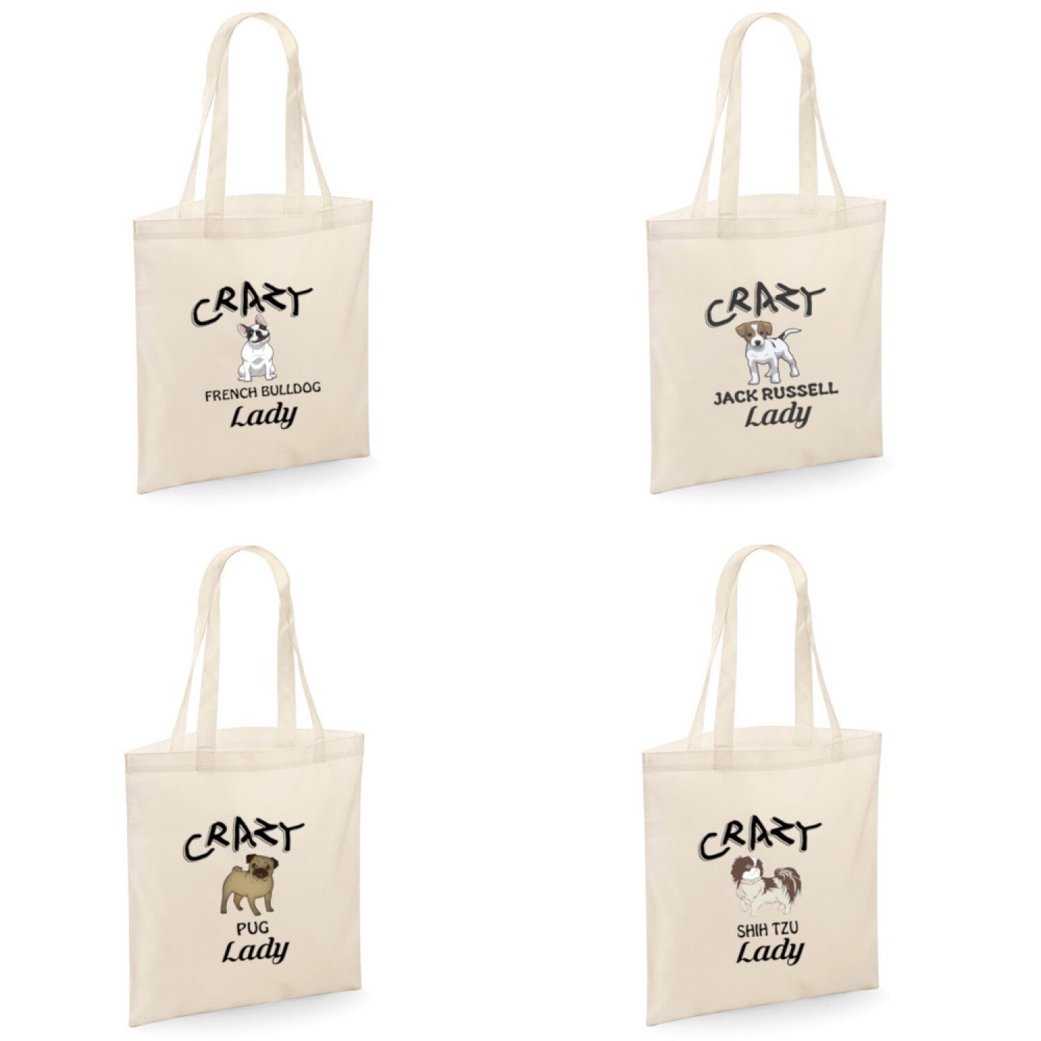 French Bulldog/Jack Russell/Pug/Shih Tzu dog shopping bag! French Bulldog/Jack Russell/Pug/Shih Tzu dog shopping bag!