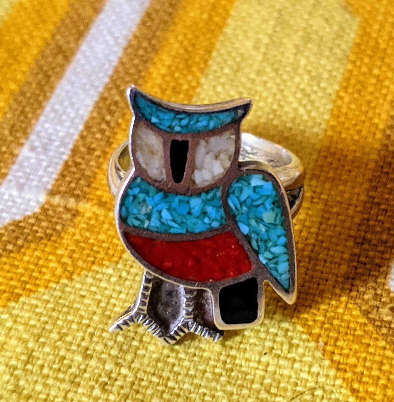 zuni owl jewelry