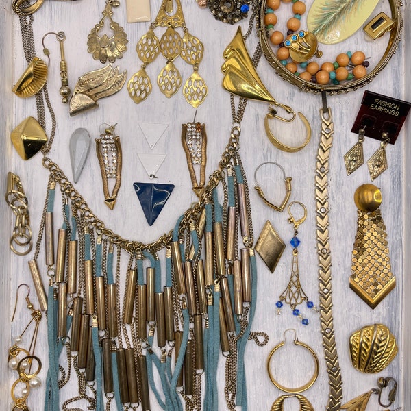 Repurposed Vintage Jewelry - Etsy